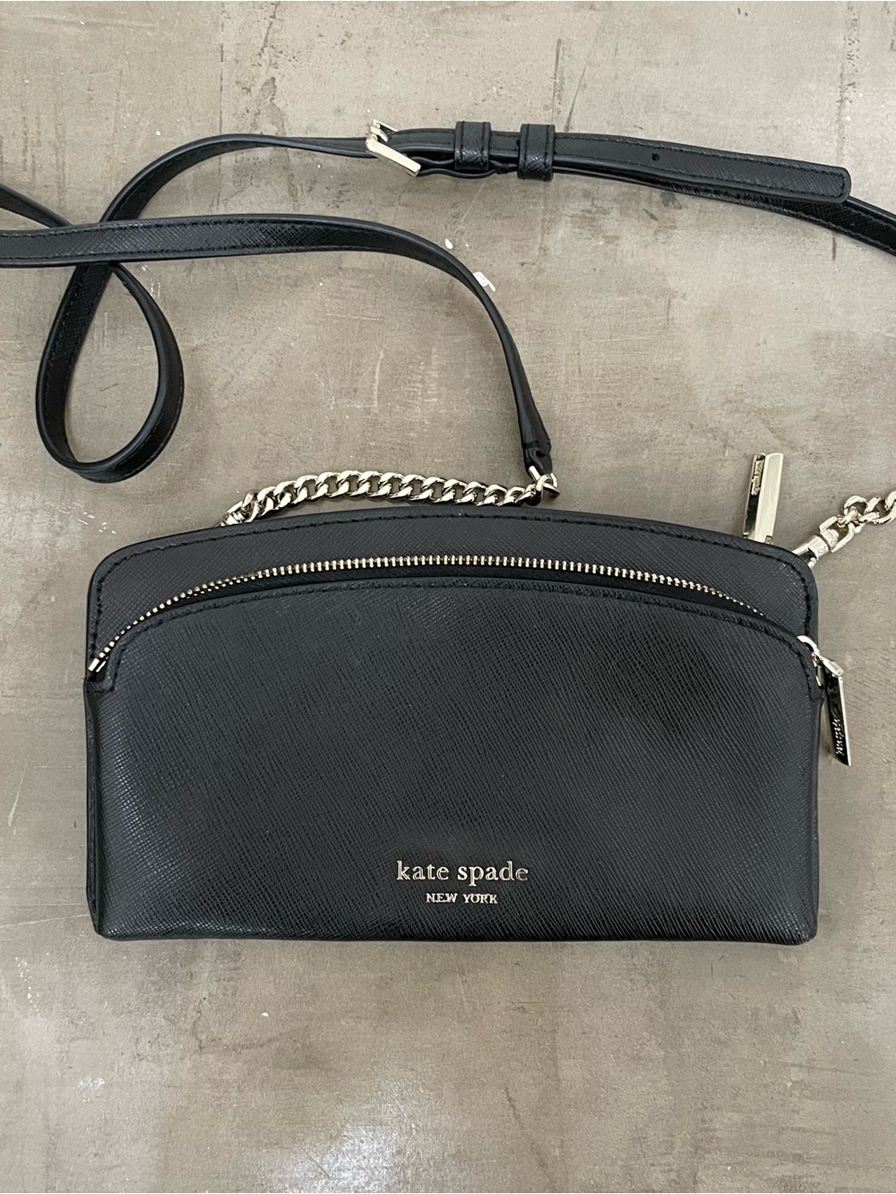 kate spade Black Crossbody Clutch Bag